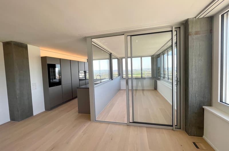 Exklusive 4.5 Zimmer Wohnung im Rhyfall Tower mit Rheinblick (3)