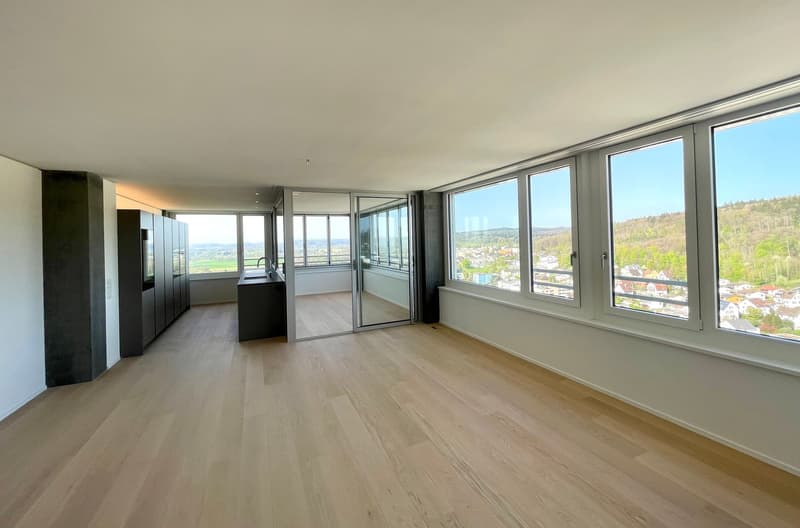 Exklusive 4.5 Zimmer Wohnung im Rhyfall Tower mit Rheinblick (4)