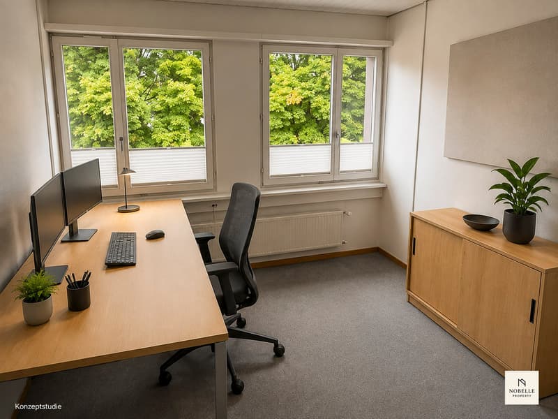 NEU: Charmantes Büro mit viel Raum zu attraktivem Mietzins (9)