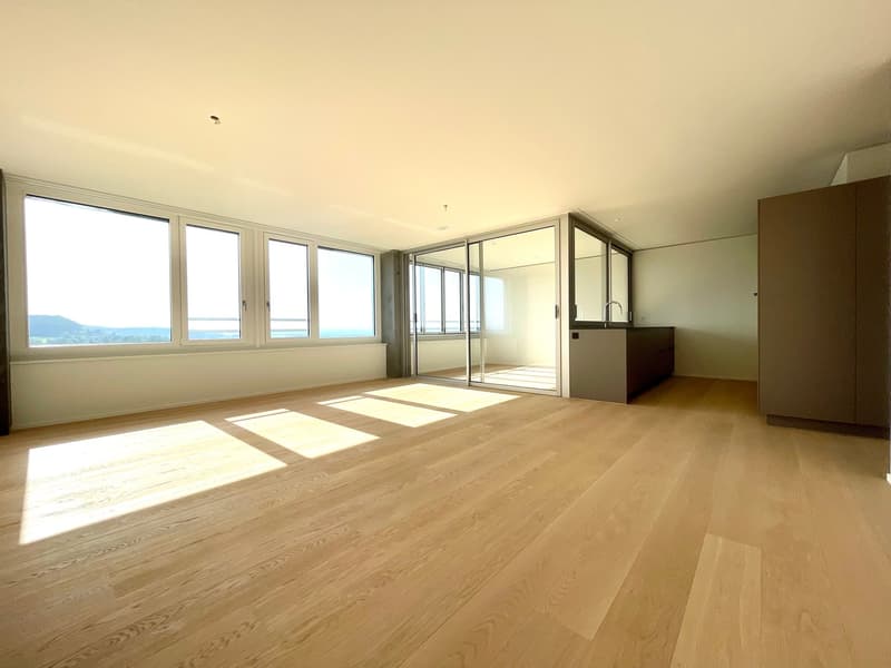 TOP: EXQLUSIVE 3.5-Zimmer-Wohnung im 24. Stock mit Panoramablick (1)
