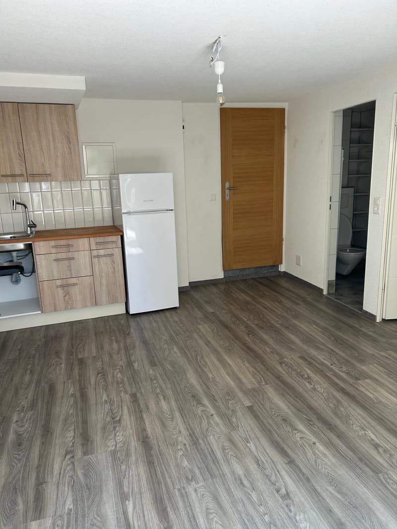 2 Zimmer, private Terrasse und Parkplatz – alles inklusive für CHF 830.– (4)