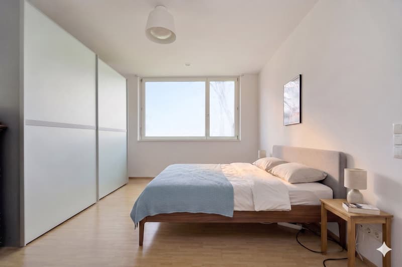 Bright Home on the Schüss 4.5 Rooms with Character (9)