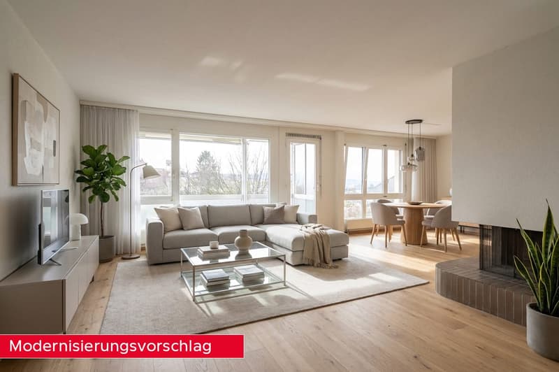 Helle 4.5-Zimmer-Wohnung mit Einstellplatz in Bolligen (1)