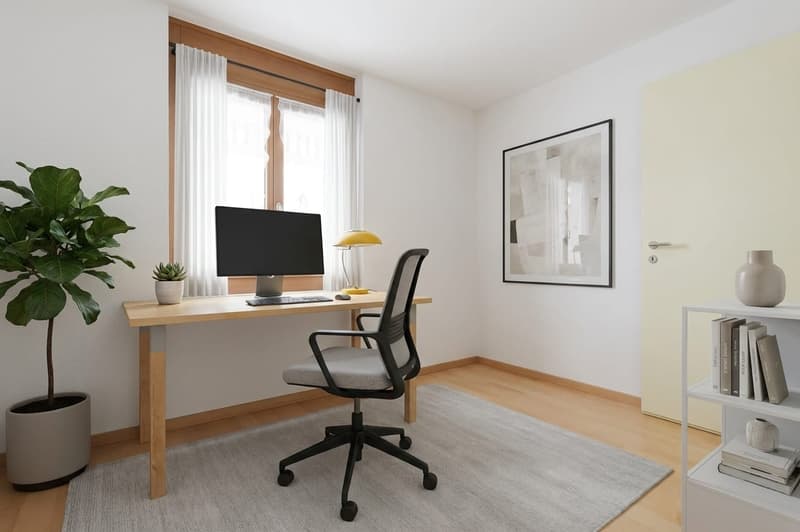 5.5-Zimmer-Reihenhaus mit Aussensitzplätzen, zwei Balkonen und einem Einstellhallenplatz (11)