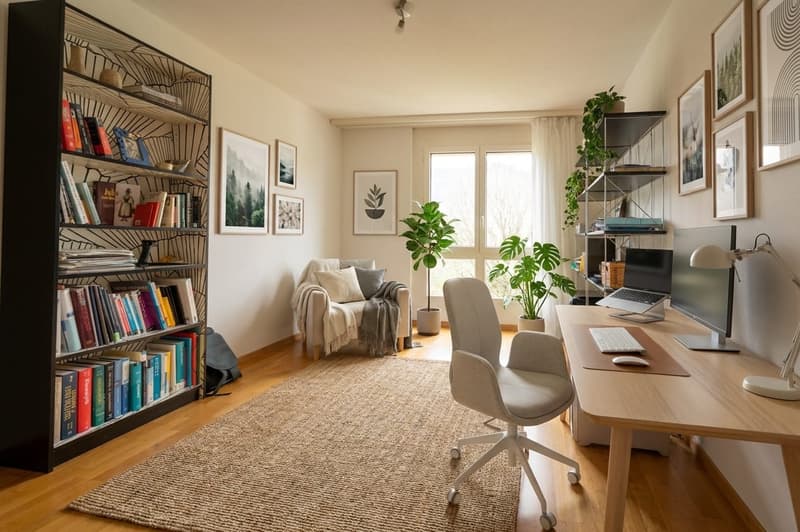 Ruhig, grün und sofort wohnbereit - 3.5-Zimmerwohnung in Bolligen (10)