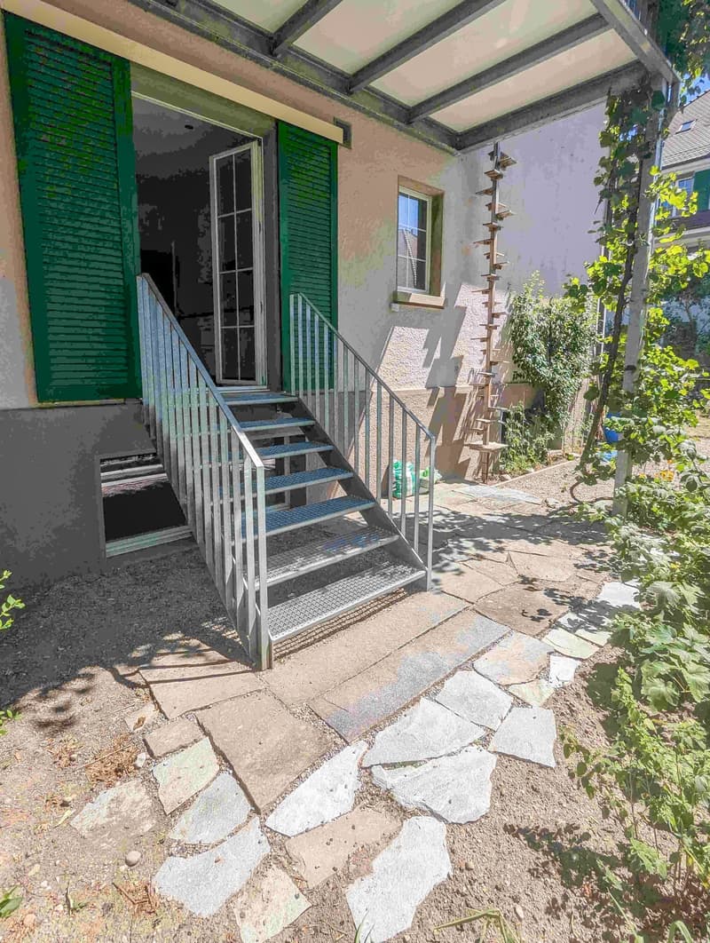 3.5-Zimmerwohnung mit Gartensitzplatz im Fischermätteli (1)