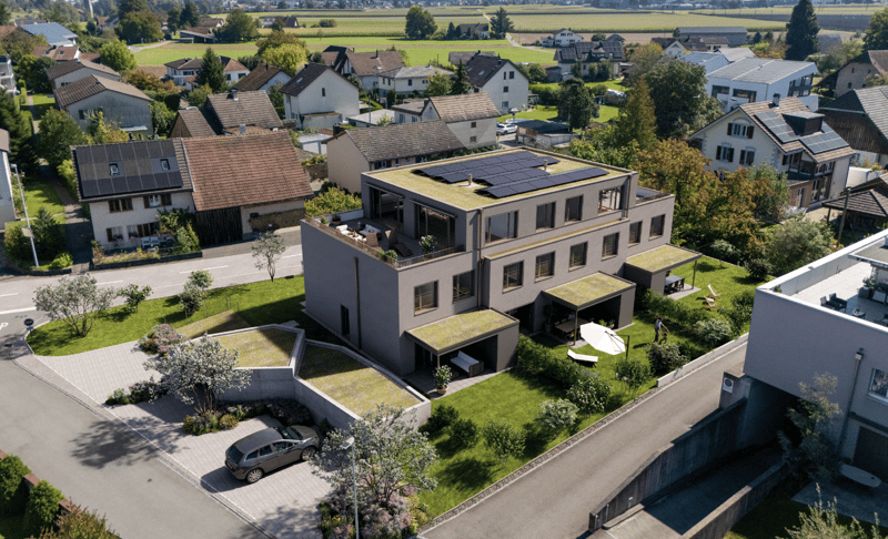 Living by the stream in the idyllic Hendschiken with good connections to Lenzburg, Aarau, and Zurich (1)