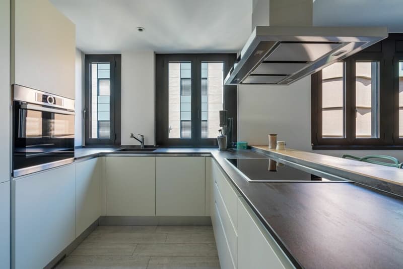 LUGANO CENTER · BRIGHT 3.5 ROOMS COMPLETELY RENOVATED · MODERN COMFORT (6)