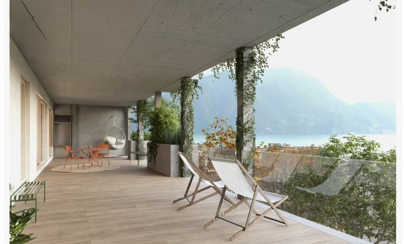 MASSAGNO · DESIGN MODERNO E GRANDE GIARDINO PRIVATO · VIVERE LUGANO IN MODO ESCLUSIVO (2)