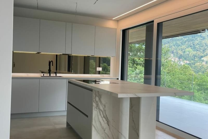 MASSAGNO · DESIGN MODERNO E GRANDE GIARDINO PRIVATO · VIVERE LUGANO IN MODO ESCLUSIVO (3)