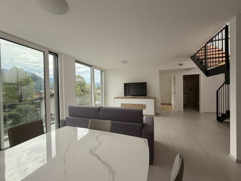 AGNO · CASA VACANZA · 2.5 LOCALI DI DESIGN CON ROOF TOP PANORAMICO (5)