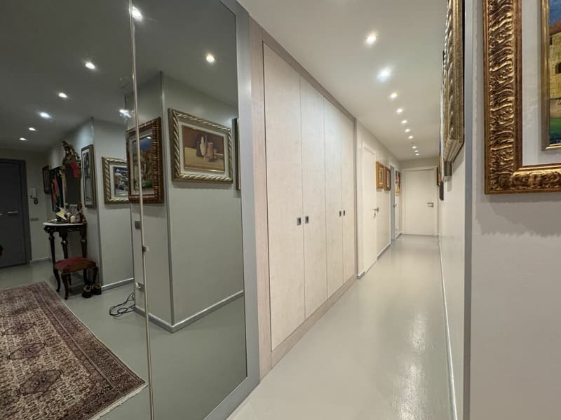 PARADIES | 6 Zimmer mit Terrasse von 109 m2 mit Panoramablick auf den Luganer See und den Golf von Lugano (4)
