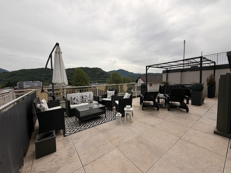 AGNO · GRAND ET MODERNE 2 PIÈCES AVEC TERRASSE PANORAMIQUE (9)