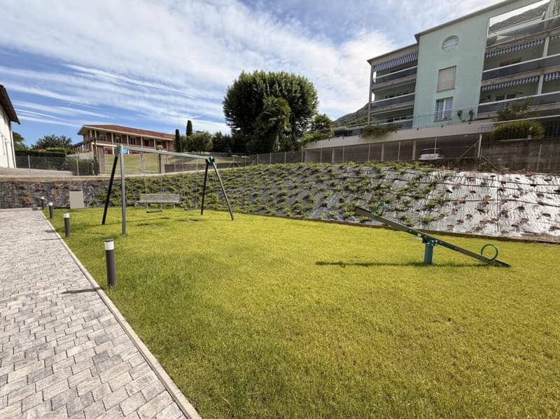 PREGASSONA · ULTIMO 2½ LOCALI CON GIARDINO · POSSIBILITÀ RENT TO BUY (1)