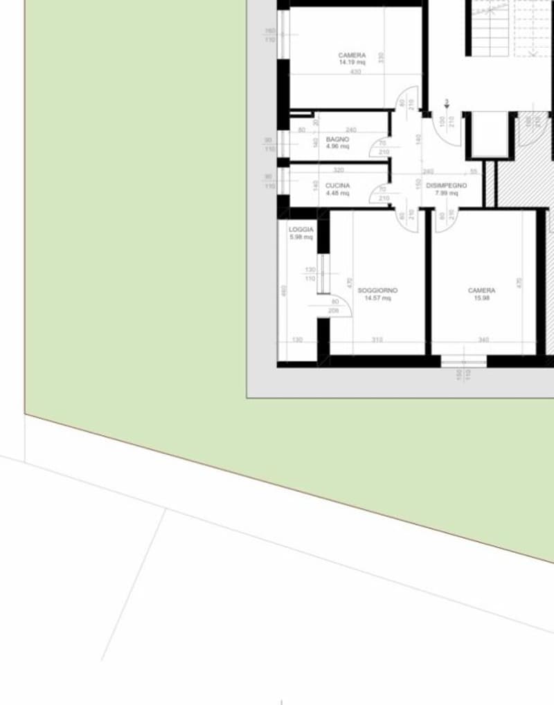 MASSAGNO - 3,5 PIÈCES RÉNOVÉS FINEMENT - JARDIN PRIVÉ (11)