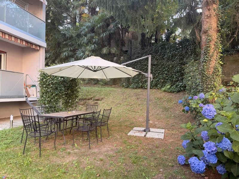 MASSAGNO - 3,5 PIÈCES RÉNOVÉS FINEMENT - JARDIN PRIVÉ (7)
