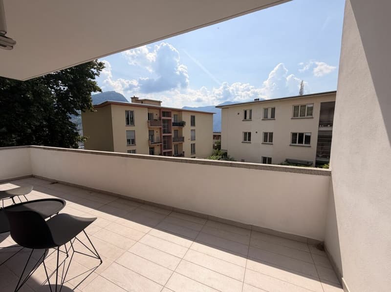 LUGANO | 92 m2 | 2.5 ARREDATO | ACCANTO A VILLA SASSA e OSPEDALE CIVICO (9)