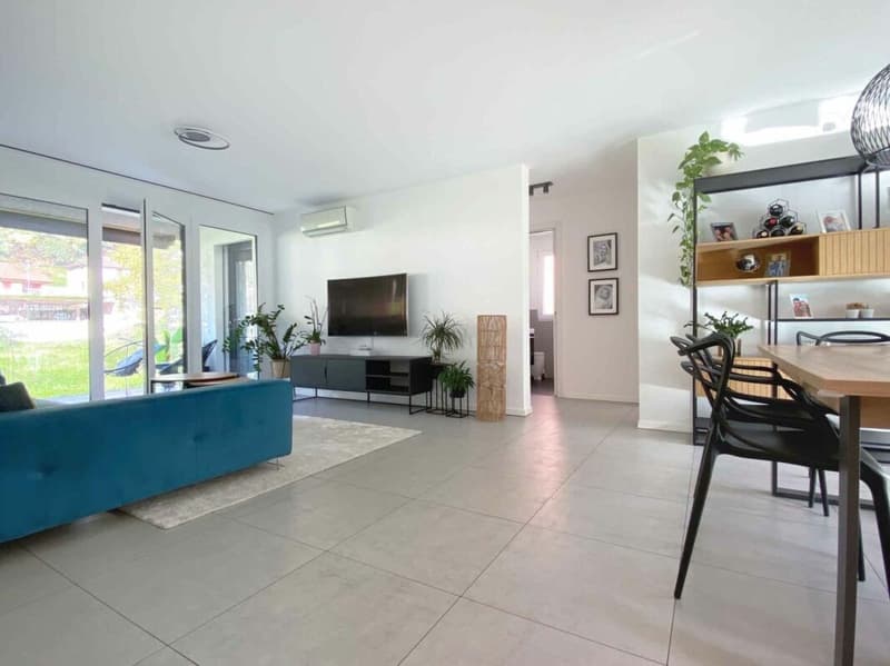 BARBENGO SCUOLE · 4.5 LOCALI CON PISCINA CONDOMINIALE E ORTO ANNESSO (5)