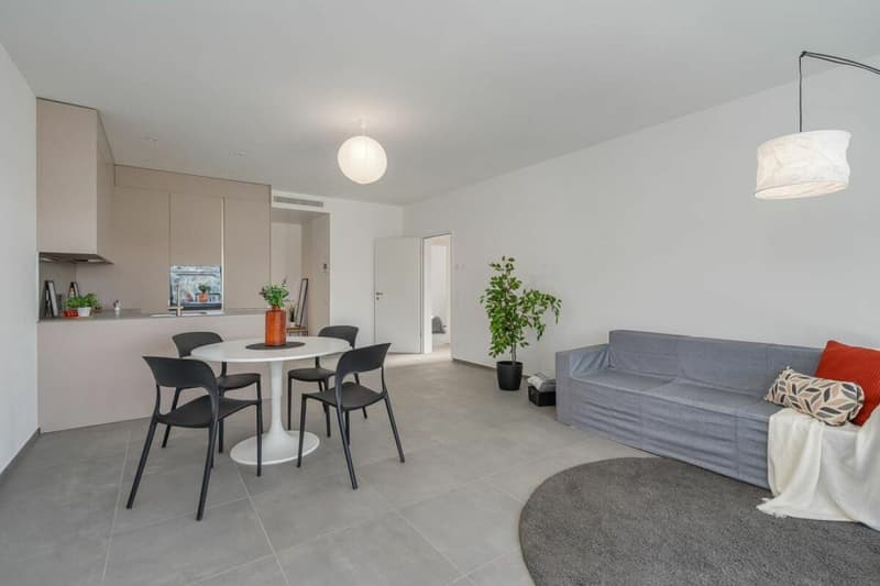 PREGASSONA · RENT TO BUY 3½ LOCALI CON TERRAZZA COPERTA E GIARDINO (3)