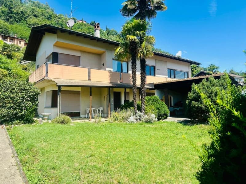 AGNO · CASA BIFAMILIARE CON GIARDINO IN ZONA RESIDENZIALE (1)