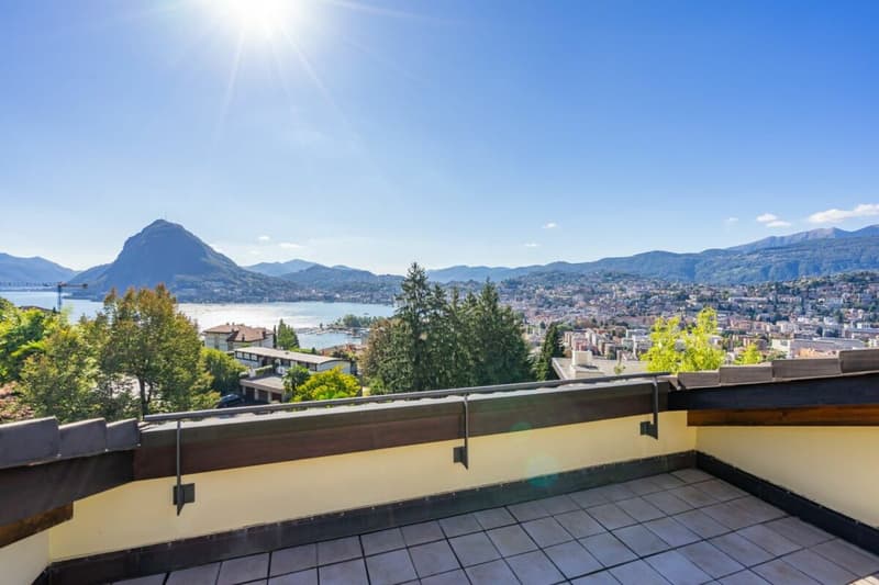 RUVIGLIANA - ATTICO 4.5 LOCALI VISTA LAGO E GIARDINO PRIVATO (9)