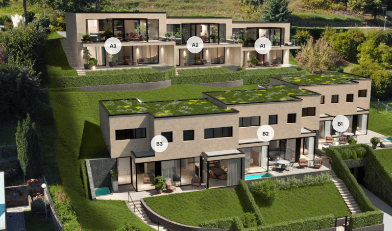 AGRA · VILLA MODERNA SU 2 LIVELLI - RESIDENZA LE TERRAZZE (2)