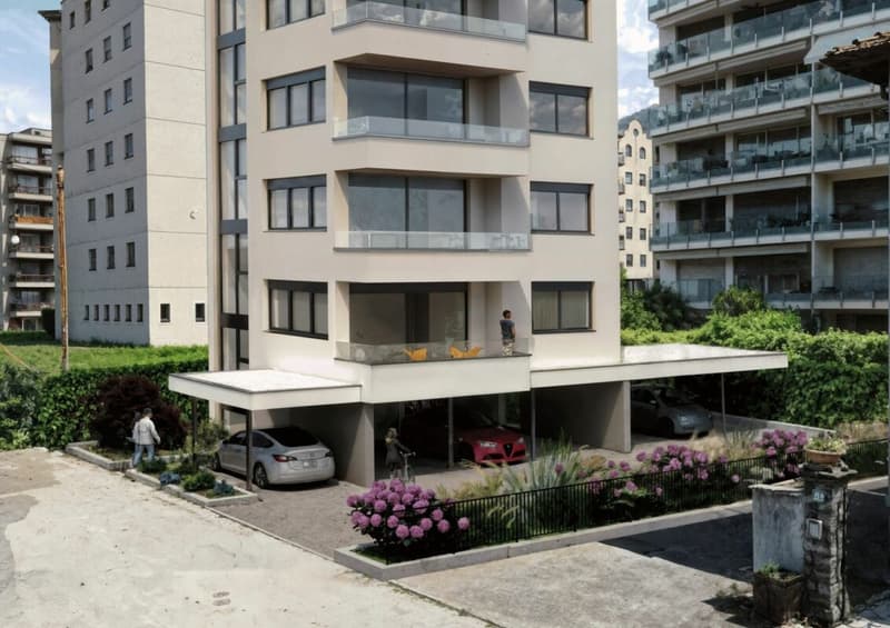 VIGANELLO · IN NUOVA RESIDENZA · ELEGANTE APPARTAMENTO DI 3.5 LOCALI (5)