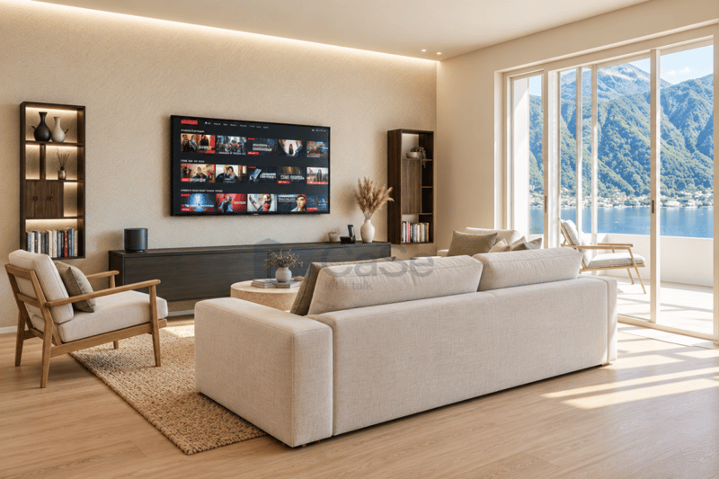 MELIDE · NUOVA RESIDENZA · ELEGANTE APPARTAMENTO ESCLUSIVO CON VISTA LAGO (2)