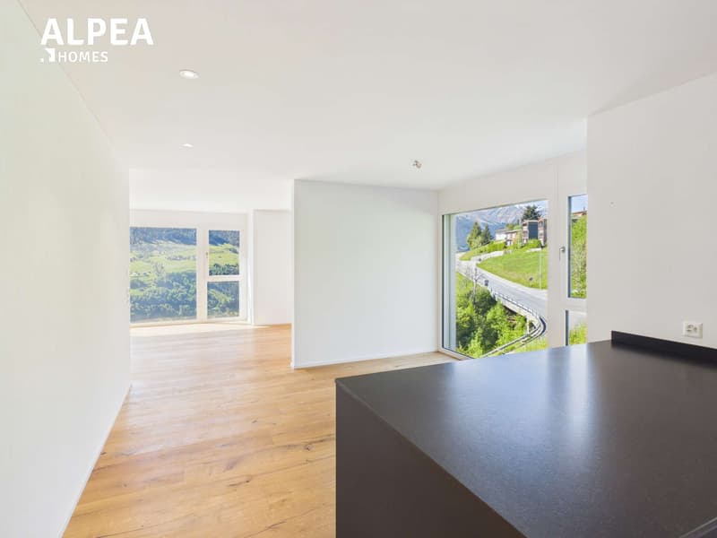 Single-family house with annex and panoramic view in Cumbel (Val Lumnezia) (4)