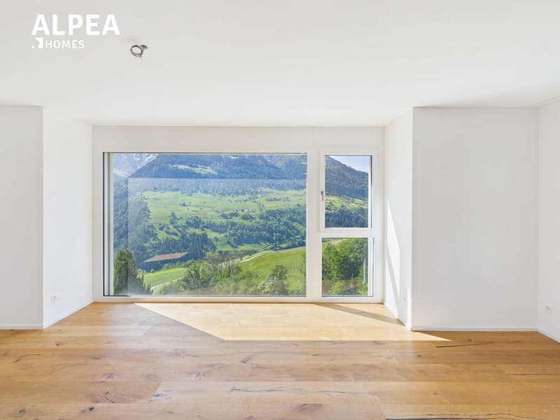 Single-family house with annex and panoramic view in Cumbel (Val Lumnezia) (9)