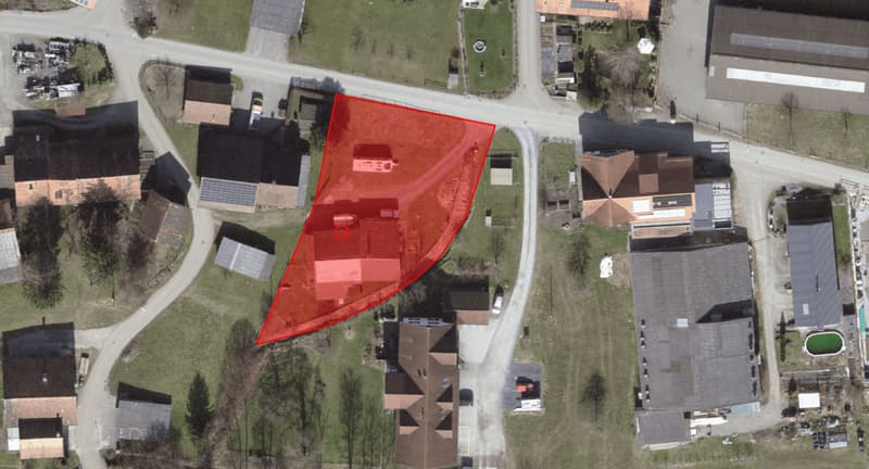 Baugrundstück in Zihlschlacht ? 1'367 m² in der Dorfzone (D2) (3)