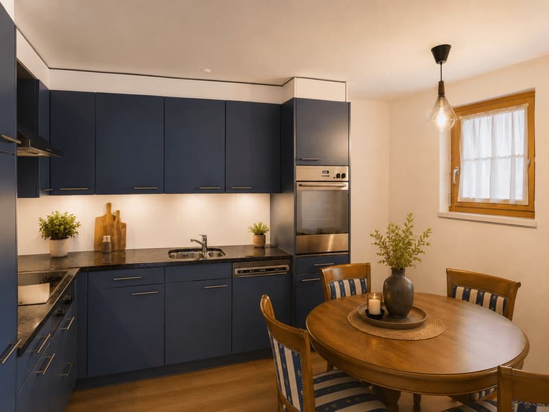 Appartement de jardin 3.5 pièces à Vals - Votre refuge dans les montagnes des Grisons (12)