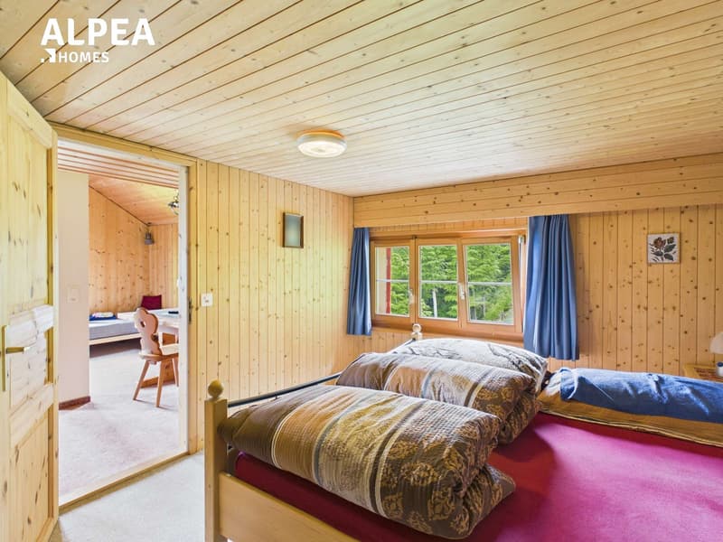 Weinläufiges Schlafzimmer