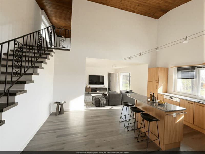 Charming family house with garden in a residential area in La Sarraz (5)