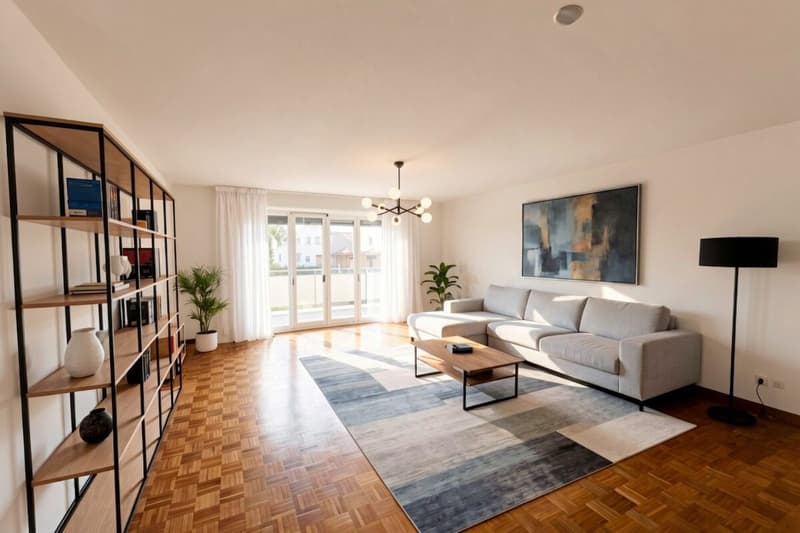 Superbe appartement traversant de 4,5 pièces - Avec grand balcon à Farvagny-le-Grand (1)
