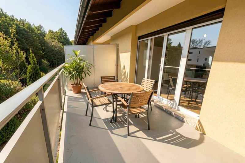 Superbe appartement traversant de 4,5 pièces - Avec grand balcon à Farvagny-le-Grand (6)