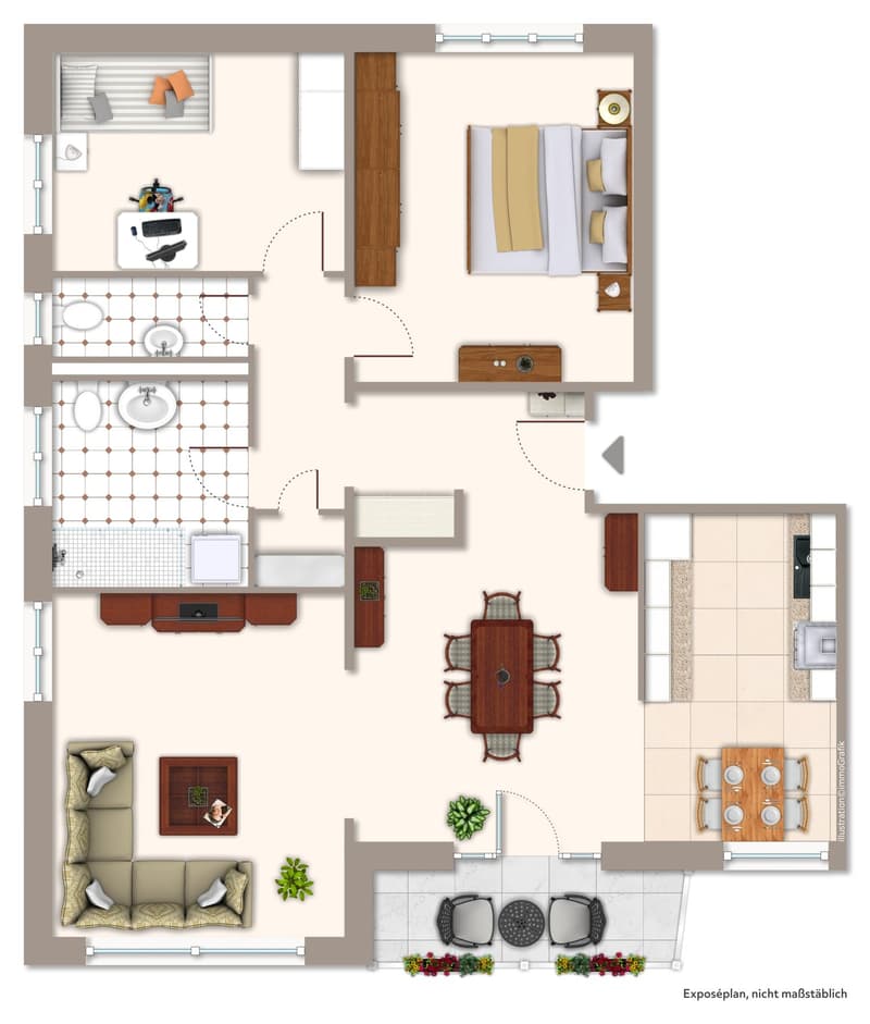 Charming 4-room apartment near the center of Biel/Bienne (13)