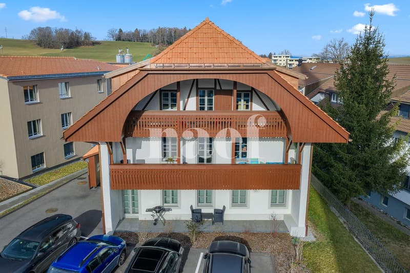 Rental building with 5 apartments for sale in Vuisternens-en-Ogoz, completely renovated (2)