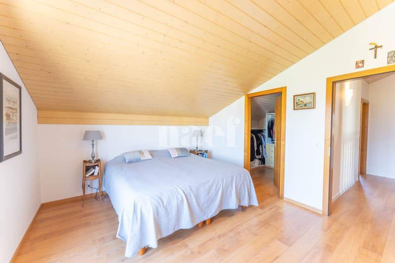 Detached house with 5.5 rooms and a view of the Préalpes and the Moléson for sale in La Tour-de-Trême (9)