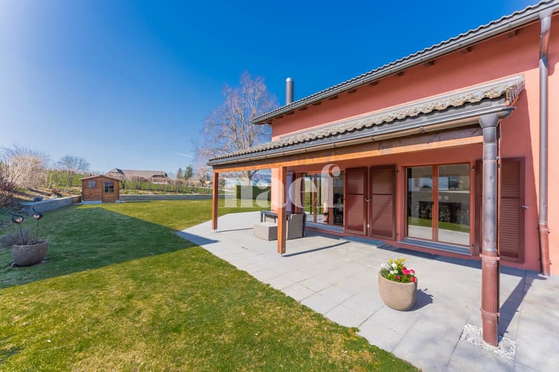 Detached house with 5.5 rooms and a view of the Préalpes and the Moléson for sale in La Tour-de-Trême (11)