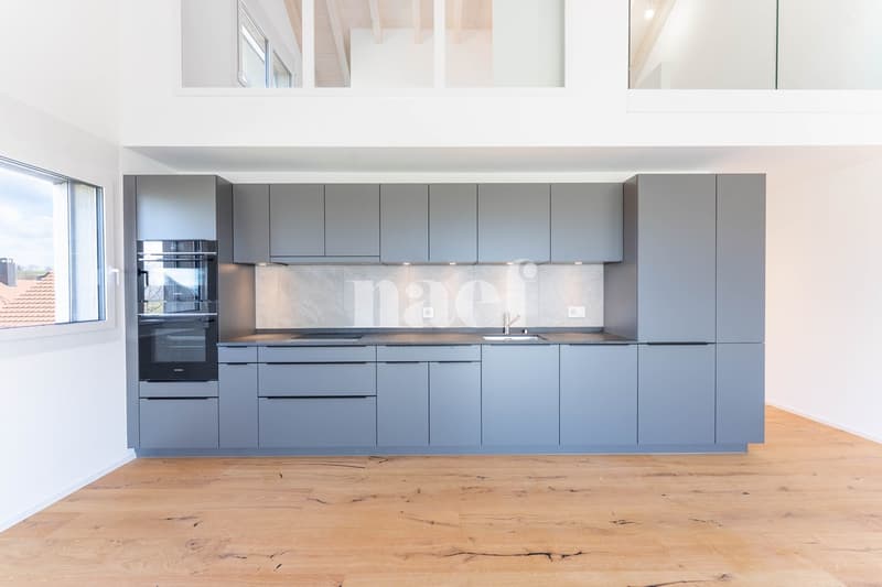 New 5.5-room duplex apartment with large balcony for sale in Prévonloup (3)