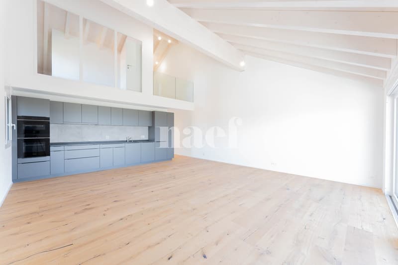 New 5.5-room duplex apartment with large balcony for sale in Prévonloup (1)