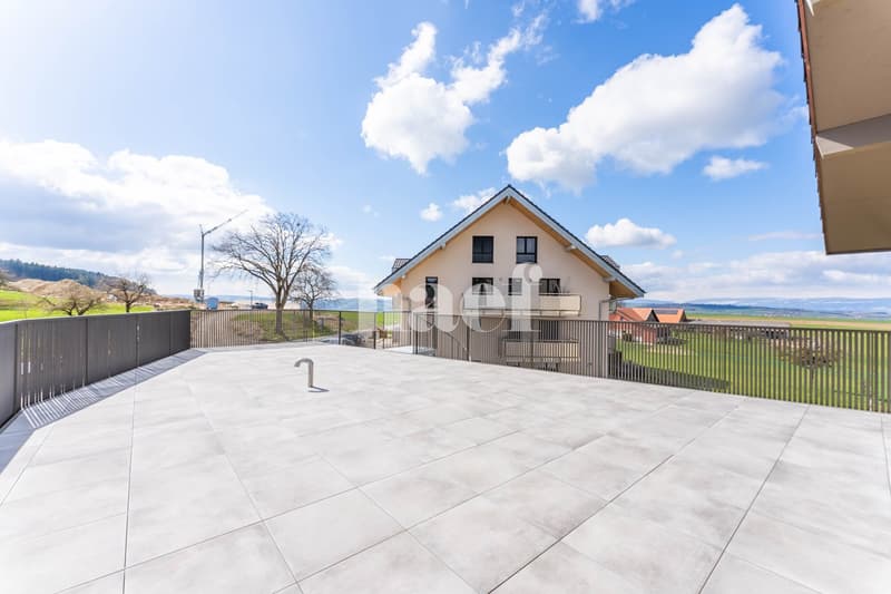New 5.5-room duplex apartment with large terrace and balcony for sale in Prévonloup (9)