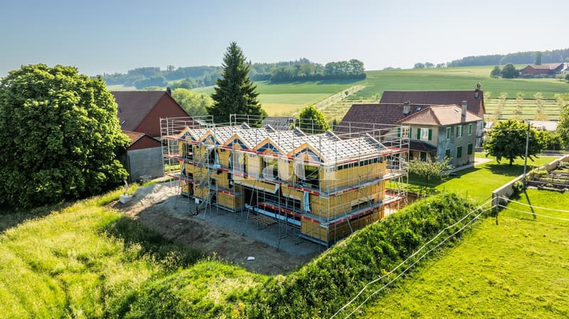Architektenhaus mit 7,5 Zimmern in der Endphase der Fertigstellung - zu verkaufen in Prévonloup (3)