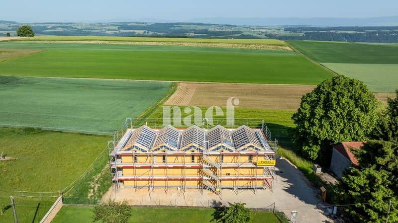 Architektenhaus mit 7,5 Zimmern in der Endphase der Fertigstellung - zu verkaufen in Prévonloup (2)