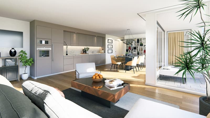 Verkauf von 25 Apartments vom Studio bis 5.5 Zimmer in Siviriez (6)