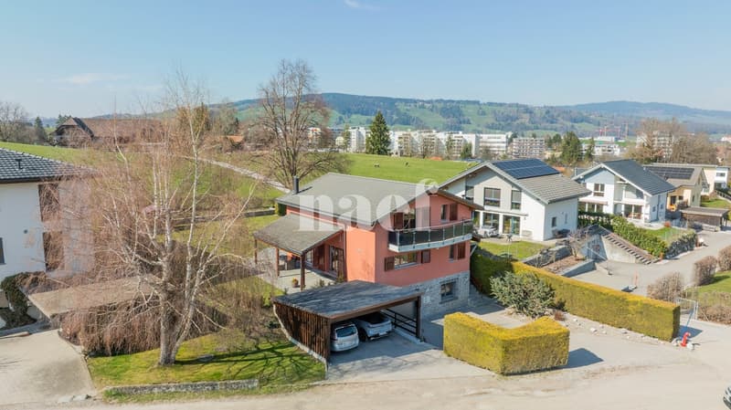 Casa indipendente di 5.5 locali con vista sulle Préalpes e il Moléson in vendita a La Tour-de-Trême (4)