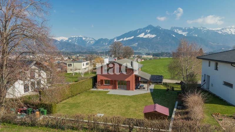 Casa indipendente di 5.5 locali con vista sulle Préalpes e il Moléson in vendita a La Tour-de-Trême (3)