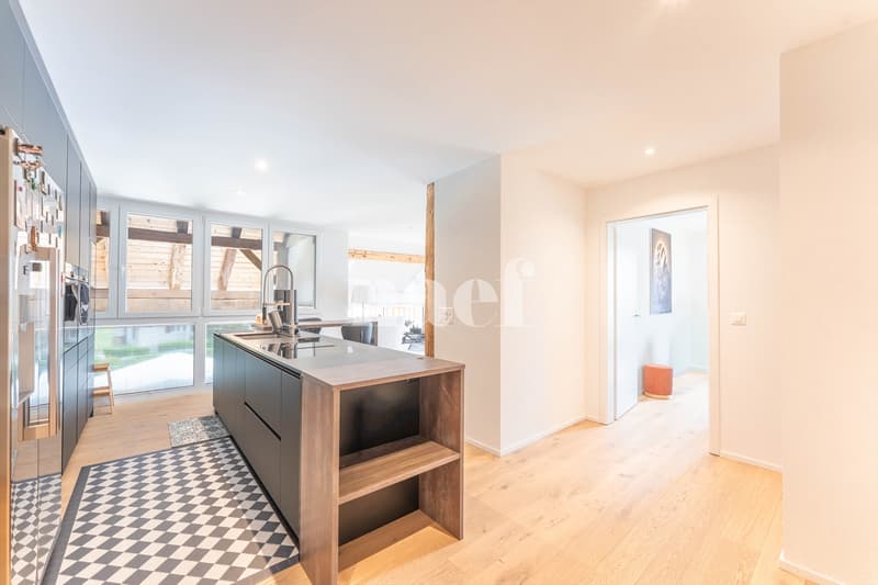 Magnificent 4.5-room apartment with large terrace for sale in Posieux (4)