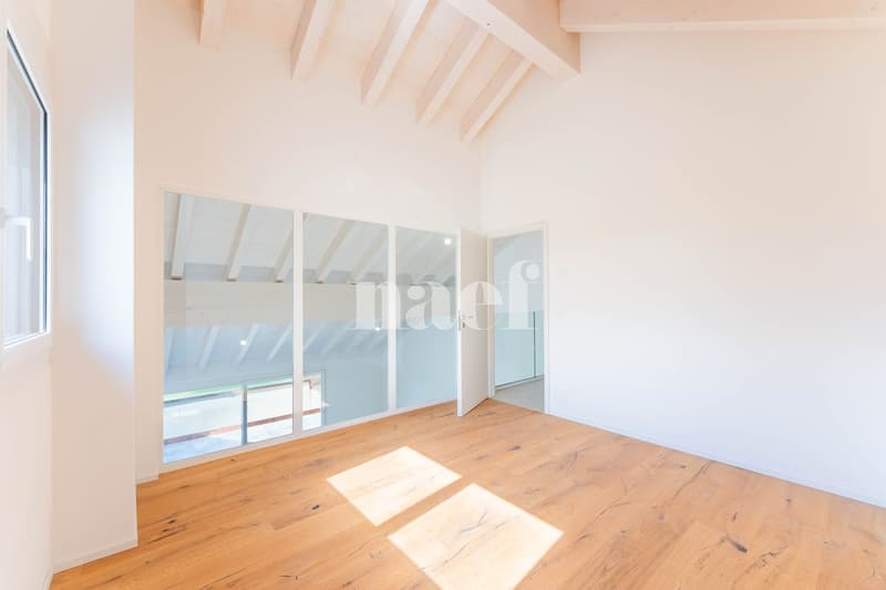 Appartement neuf de 5.5 pièces duplex avec grand balcon à vendre à Prévonloup (8)